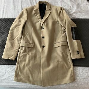 Gazzarini Beige Duster Coat Size 48 (Med) Made in Italy